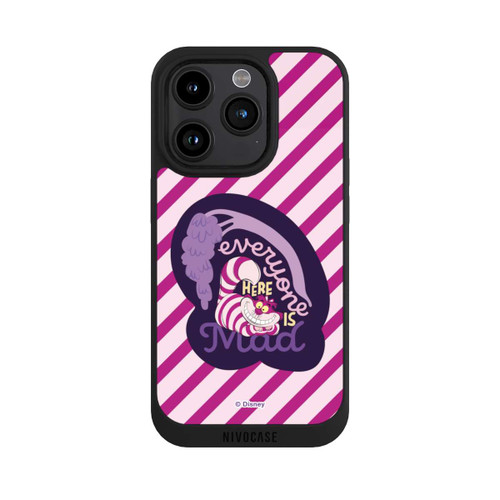 Apple iPhone 15 Pro NIVOpure We Are All Mad Here Stripe