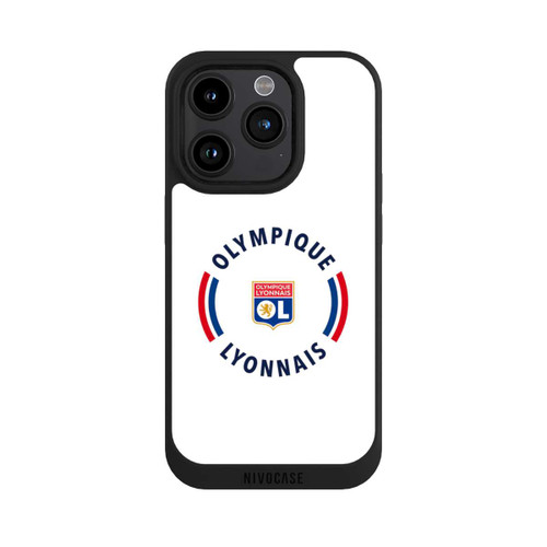 Apple iPhone 15 Pro NIVOpure OL Logo Blanc