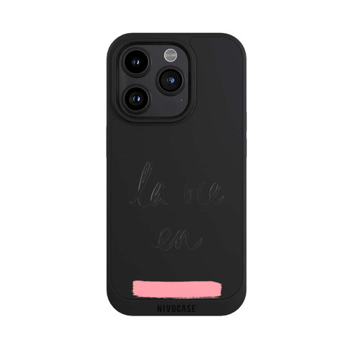 Apple iPhone 15 Pro NIVOpure La vie en Rose sans Fond