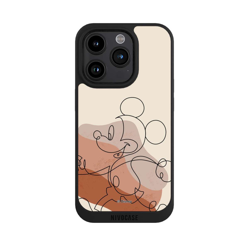 iPhone 15 Pro NIVOpure Micky Abstract Lineart