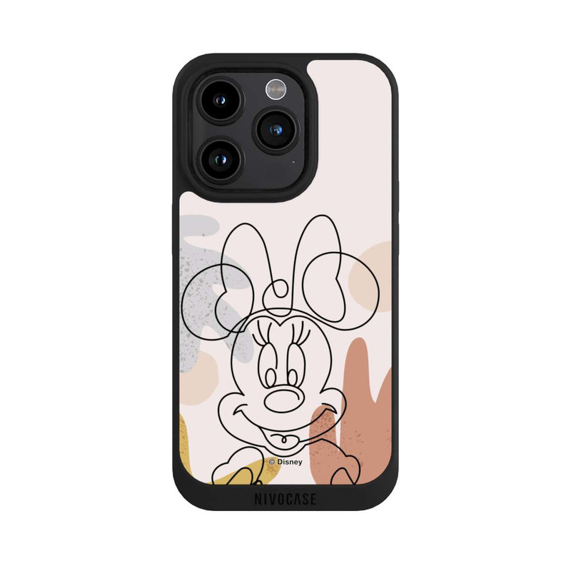 iPhone 15 Pro NIVOpure Minnie Abstract Lineart