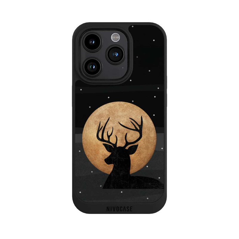 iPhone 15 Pro NIVOpure Deer & Moon Gold