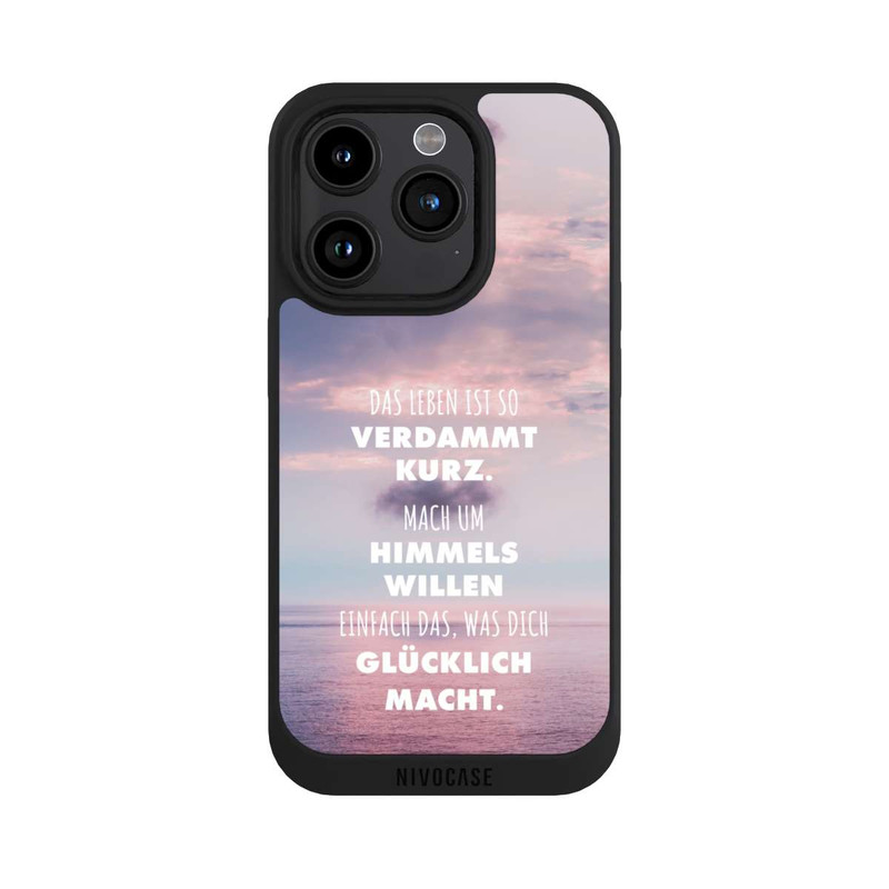 iPhone 15 Pro NIVOpure Das Leben Ist So Verdammt Kurz