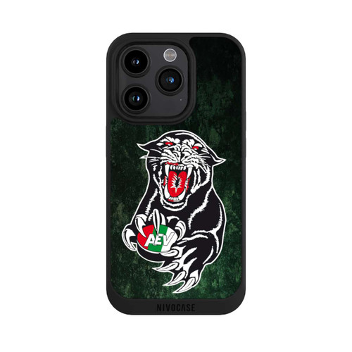 Apple iPhone 15 Pro NIVOpure Augsburger Panther Logo Grunge