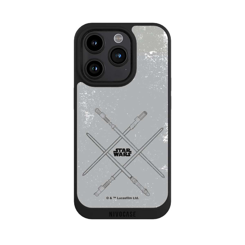iPhone 15 Pro NIVOpure Sabres laser gris