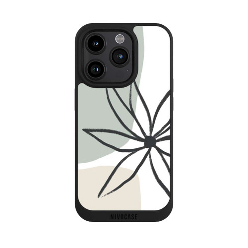 Apple iPhone 15 Pro NIVOpure Flower Mint and Cream 