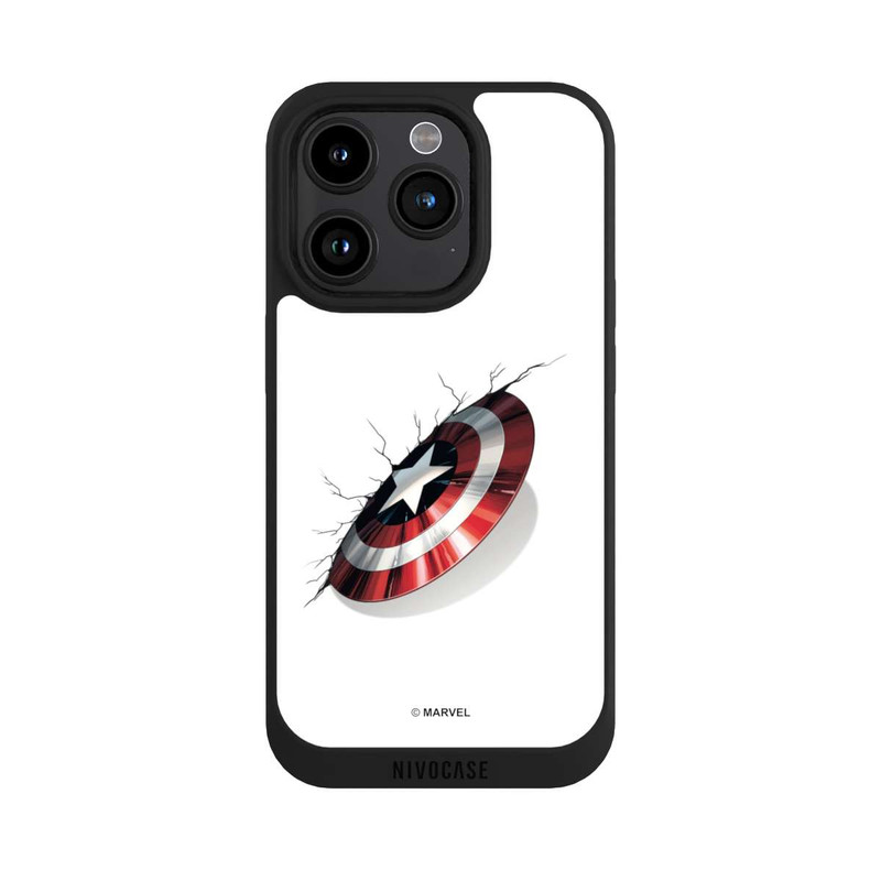 iPhone 15 Pro NIVOpure Captain America Shield Crash