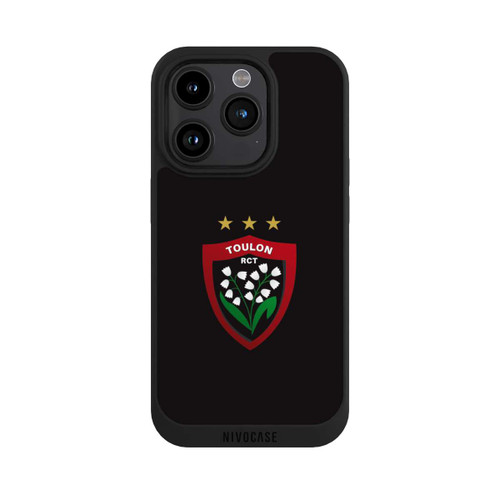 Apple iPhone 15 Pro NIVOpure Logo RC Toulonnais Noir