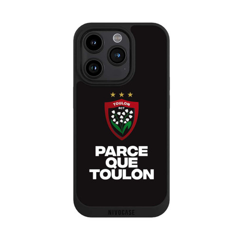 Apple iPhone 15 Pro NIVOpure Parce Que Toulon Noir