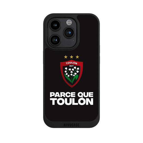 Apple iPhone 15 Pro NIVOpure RC Toulonnais Noir