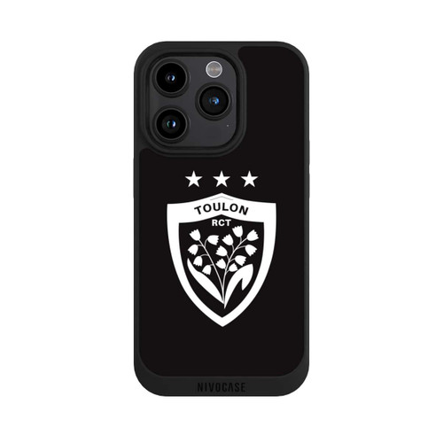 Apple iPhone 15 Pro NIVOpure RCT Noir &amp; Blanc
