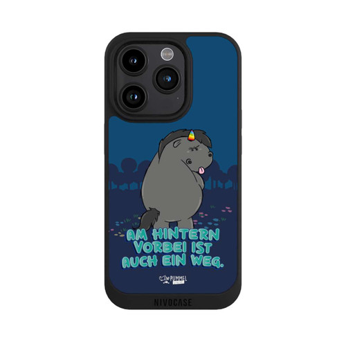 Apple iPhone 15 Pro NIVOpure Grummeleinhorn am Hintern vorbei