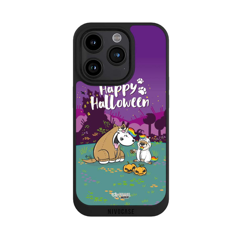 iPhone 15 Pro NIVOpure Pummeleinhorn Bisu Happy Halloween
