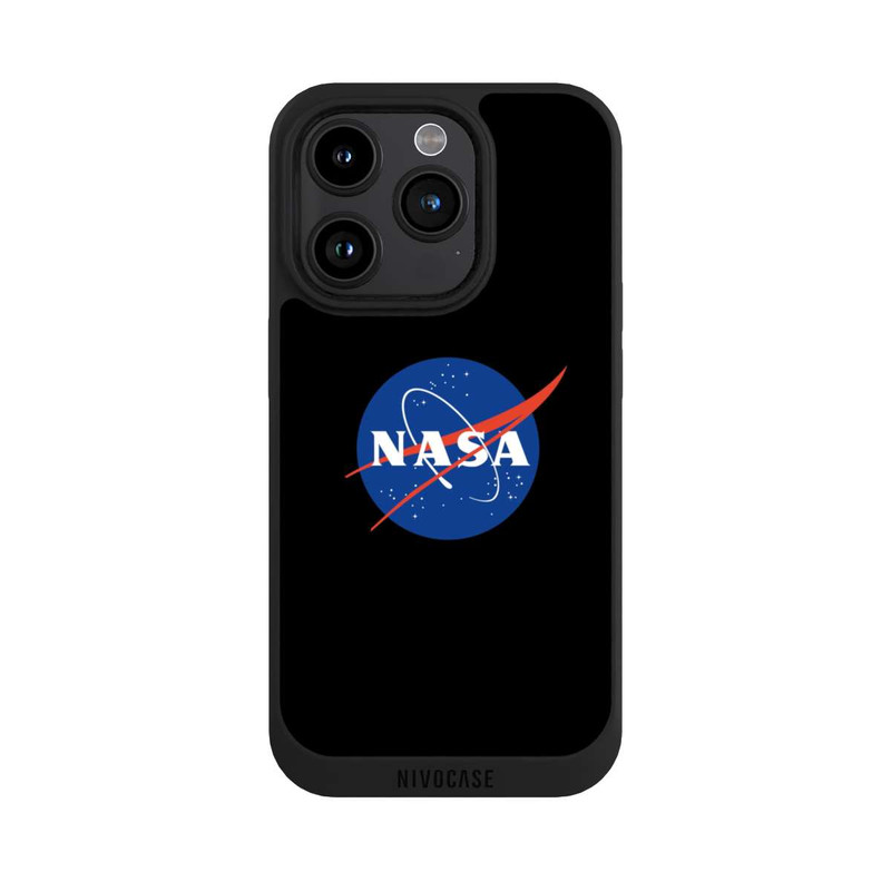 iPhone 15 Pro NIVOpure NASA Classique - Fond noir