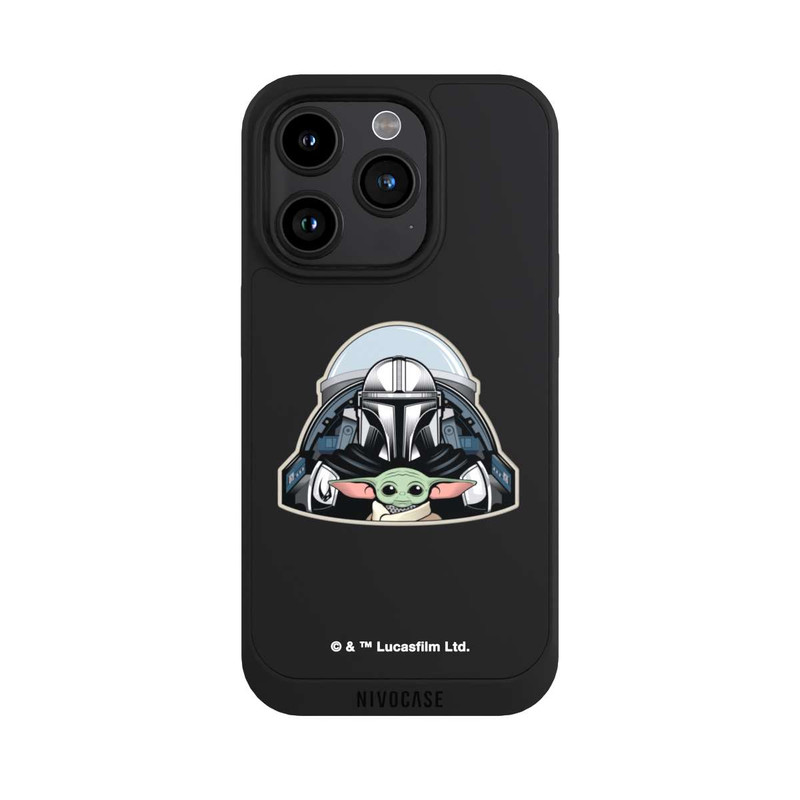 iPhone 15 Pro NIVOpure Mando und Grogu Transparent