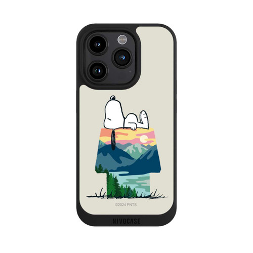 Apple iPhone 15 Pro NIVOpure Snoopy Camping Hütte