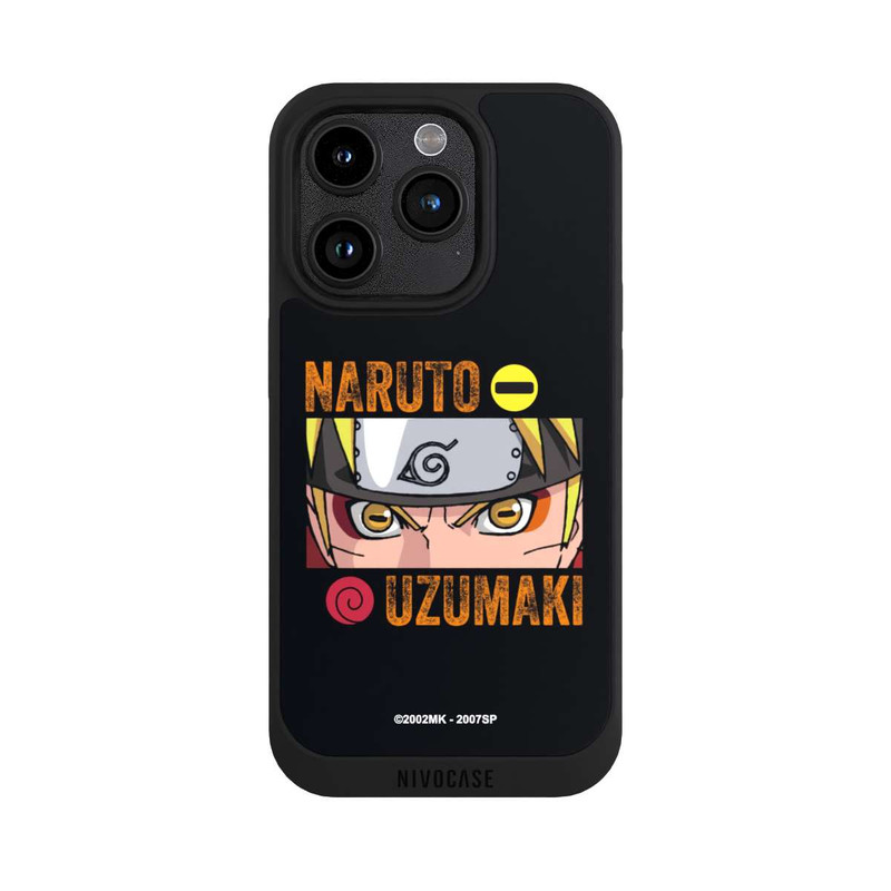 iPhone 15 Pro NIVOpure Naruto Uzumaki Gros plan