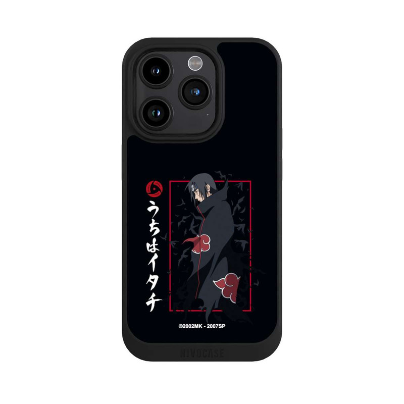 iPhone 15 Pro NIVOpure Itachi corbeaux noirs