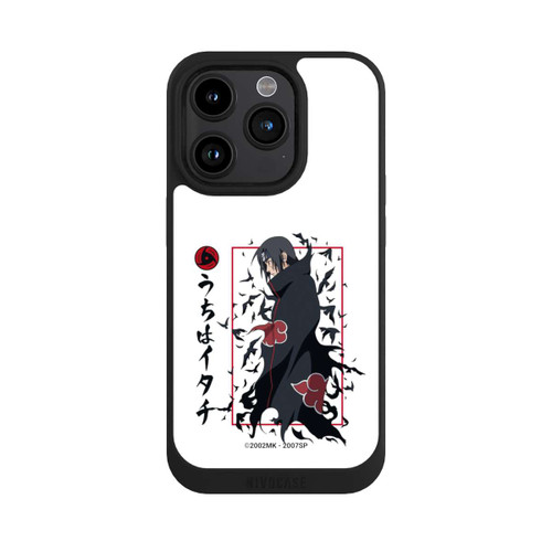 Apple iPhone 15 Pro NIVOpure Itachi Krähen Weiß
