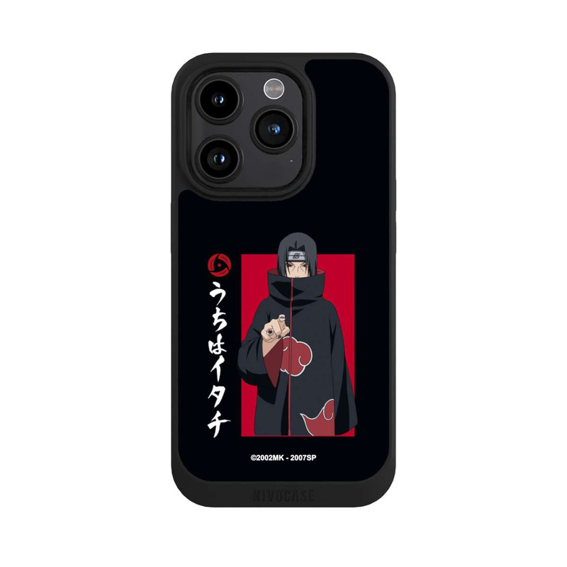 iPhone 15 Pro NIVOpure Itachi Geste Schwarz