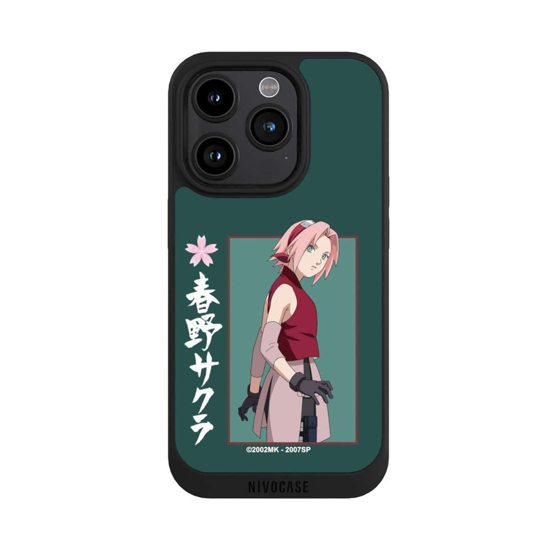 iPhone 15 Pro NIVOpure Sakura green