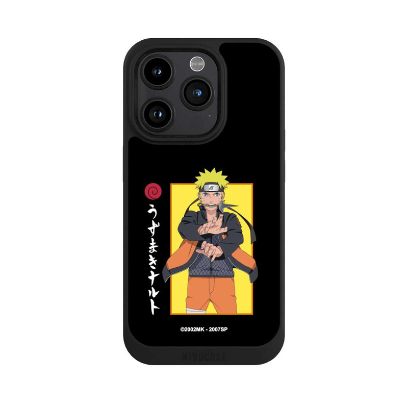 iPhone 15 Pro NIVOpure Naruto Position de Combat noir