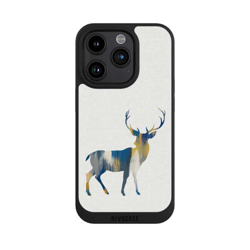 Apple iPhone 15 Pro NIVOpure Cerf bleu et jaune