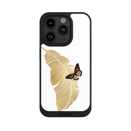 Apple iPhone 15 Pro NIVOpure Papillon et feuille de palmier
