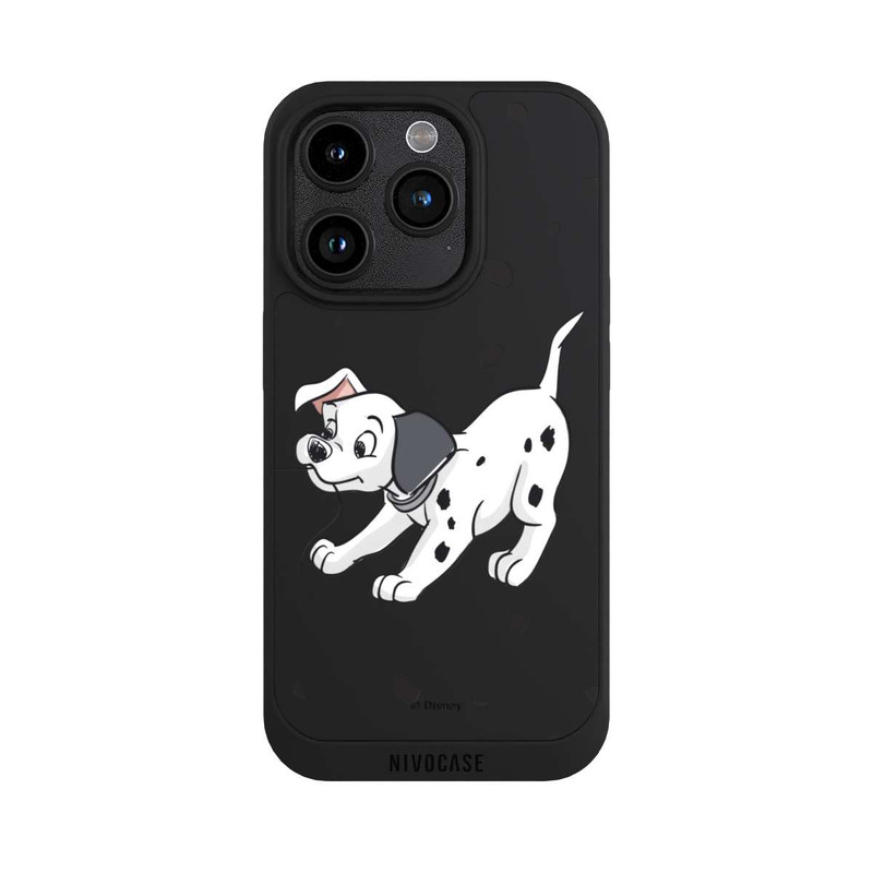 iPhone 15 Pro NIVOpure Dalmatiner Verspielt Transparent