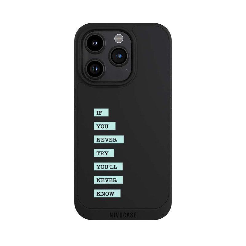 iPhone 15 Pro NIVOpure If You Try Green Transparent