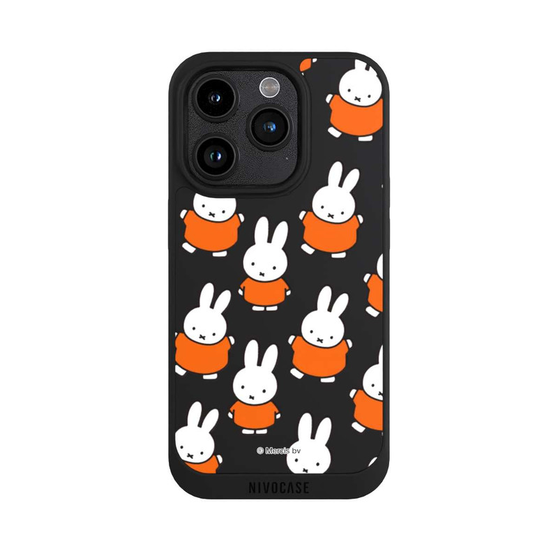 iPhone 15 Pro NIVOpure Miffy Pattern Dancing Transparent