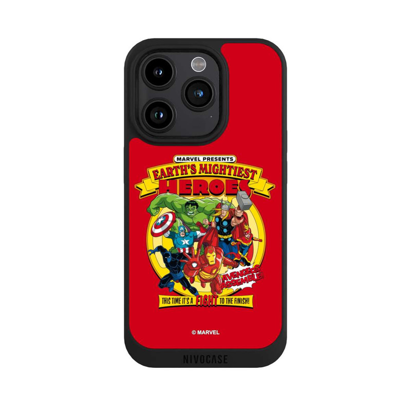 iPhone 15 Pro NIVOpure Marvel Avengers Earth´s Mightiest Heroes