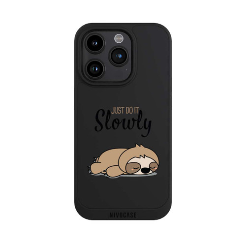 Apple iPhone 15 Pro NIVOpure Just Do It Slowly Sloth 2