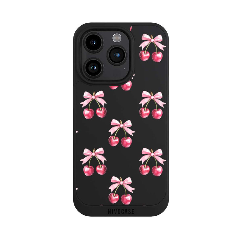 iPhone 15 Pro NIVOpure Kirsche Schleife mit KI