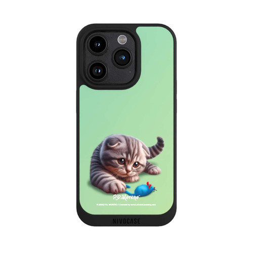 Apple iPhone 15 Pro NIVOpure Playing Cat with Mouse