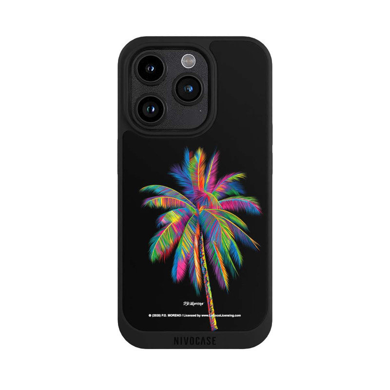 iPhone 15 Pro NIVOpure Palmier arc-en-ciel