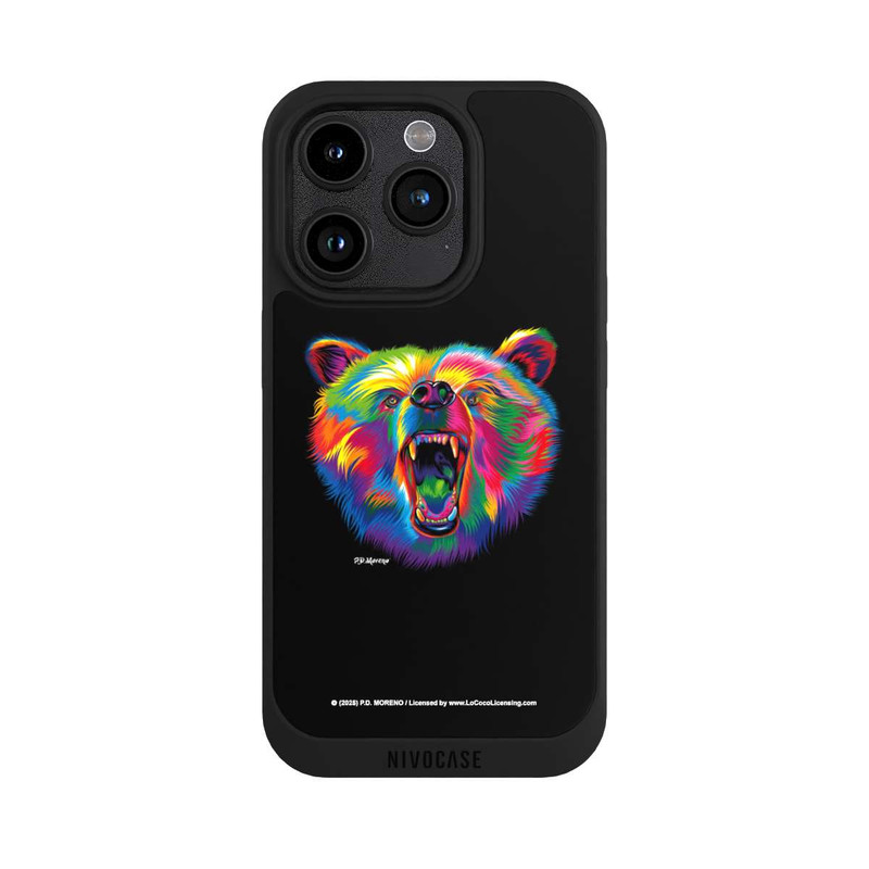 iPhone 15 Pro NIVOpure Bär Pop Colours