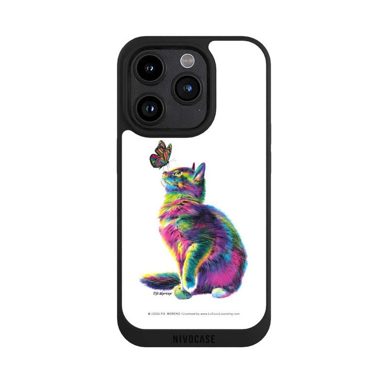 iPhone 15 Pro NIVOpure Katze verspielt