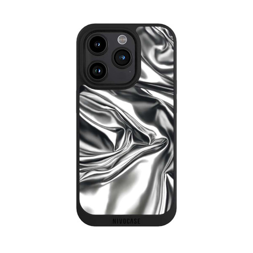 Apple iPhone 15 Pro NIVOpure Shiny Chrome Silver