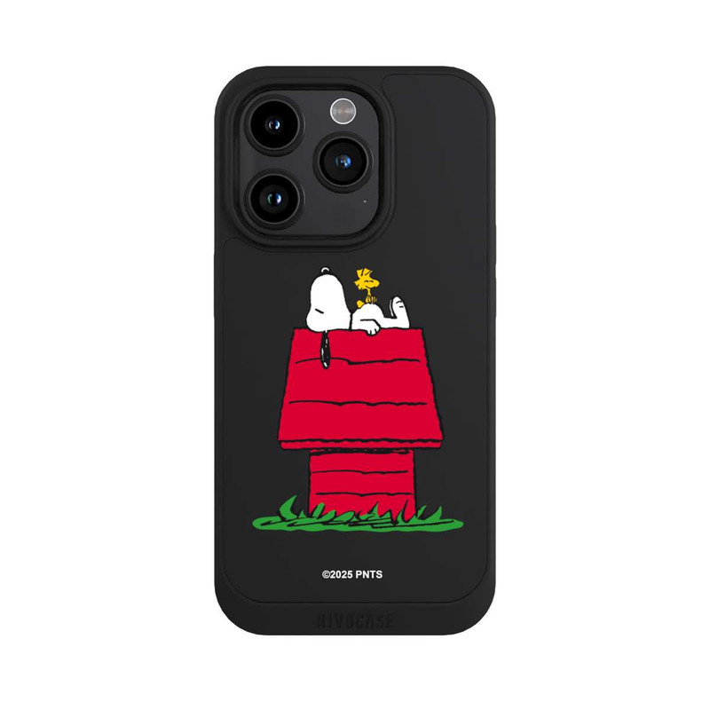 iPhone 15 Pro NIVOpure Snoopy and Woodstock Classic transparent