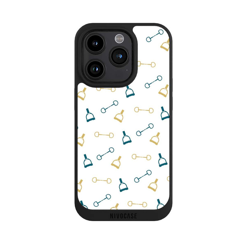 iPhone 15 Pro NIVOpure Muster Reitsport