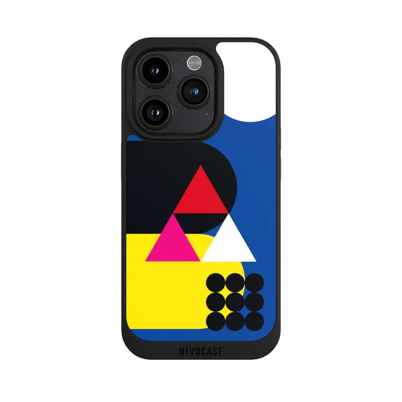 iPhone 15 Pro NIVOpure Bauhaus Style Letters