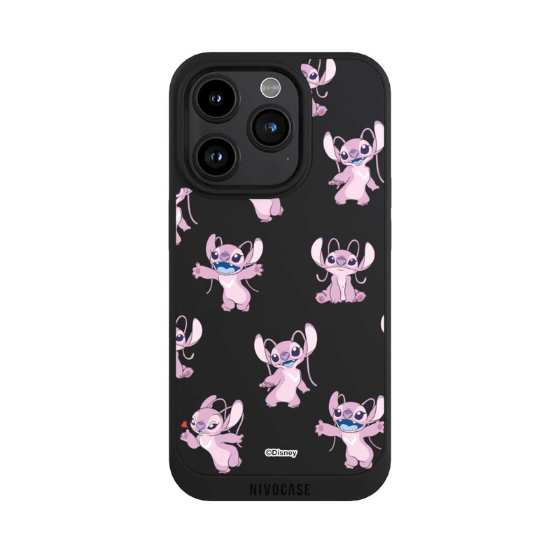 iPhone 15 Pro NIVOpure Angel Faces Pattern Transparent