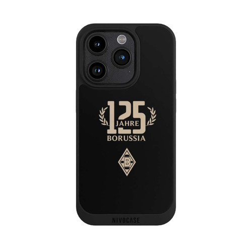 Apple iPhone 15 Pro NIVOpure Borussia 125 Jahre Schwarz