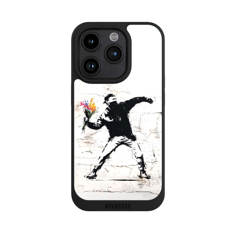 iPhone 15 Pro NIVOpure Flowers Up Artwork