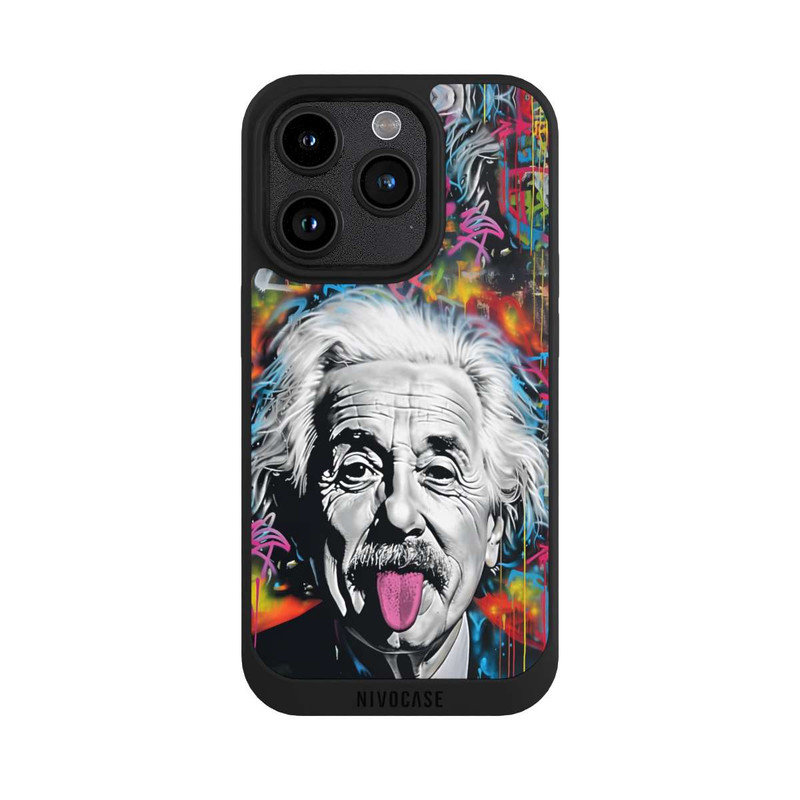 iPhone 15 Pro NIVOpure Physiker Bunte Zunge Raus