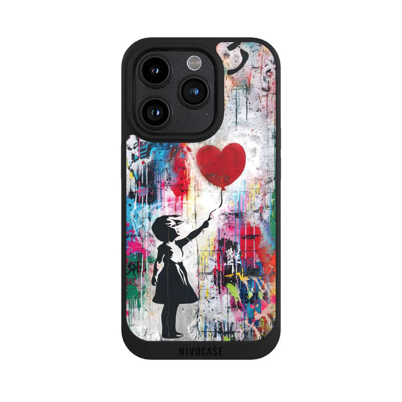 iPhone 15 Pro NIVOpure Balloon Girl Colorful