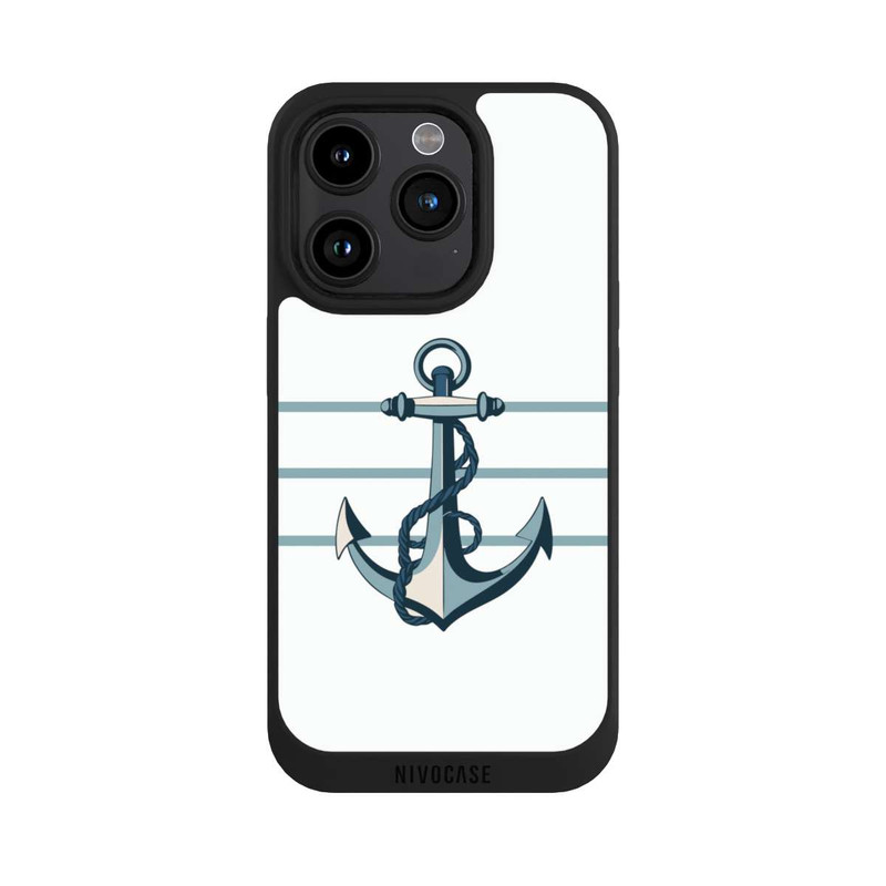 iPhone 15 Pro NIVOpure Anchor Line White with AI