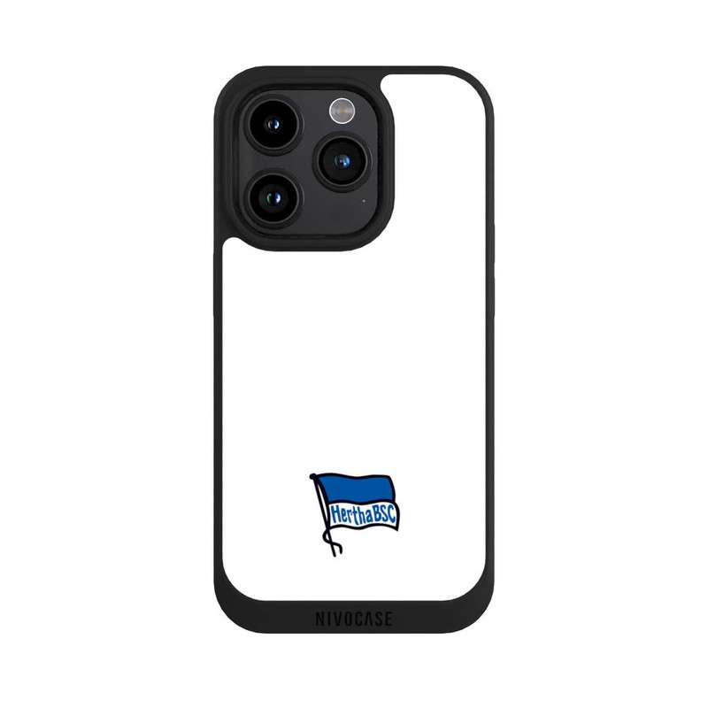 iPhone 15 Pro NIVOpure Hertha BSC Logo Weiß