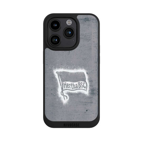 Apple iPhone 15 Pro NIVOpure Hertha BSC Logo Sprayed